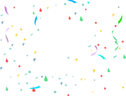 holidays & Confetti free transparent png image.