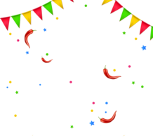 holidays & Confetti free transparent png image.