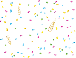 holidays & Confetti free transparent png image.