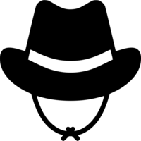 clothing & Cowboy hat free transparent png image.