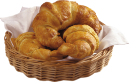 food & Croissant free transparent png image.