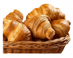 food & Croissant free transparent png image.