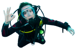 people & Diver free transparent png image.