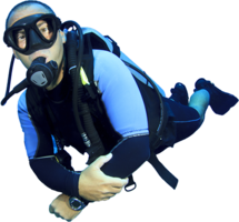 people & Diver free transparent png image.