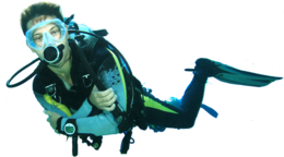 people & Diver free transparent png image.