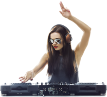 people & disc jockey free transparent png image.