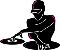 people & disc jockey free transparent png image.