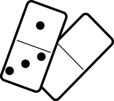 objects & Dominoes free transparent png image.