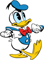 heroes & Donald Duck free transparent png image.