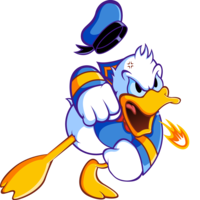 heroes & Donald Duck free transparent png image.