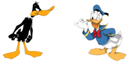 heroes & Donald Duck free transparent png image.