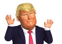 celebrities & donald trump free transparent png image.