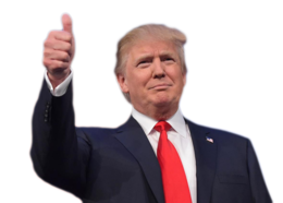 celebrities & donald trump free transparent png image.