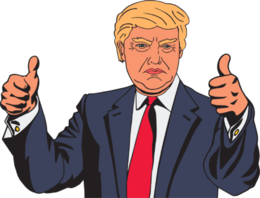 celebrities & donald trump free transparent png image.