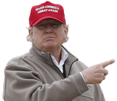 celebrities & Donald Trump free transparent png image.