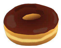 food & Donut free transparent png image.