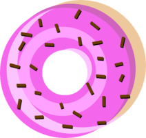 food & Donut free transparent png image.