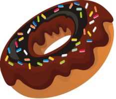 food & Donut free transparent png image.