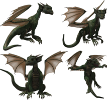 fantasy & Dragon free transparent png image.