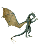 fantasy & Dragon free transparent png image.