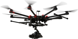 electronics & Drone Quadcopter free transparent png image.