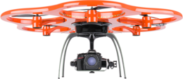 electronics & Drone Quadcopter free transparent png image.