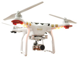 electronics & Drone Quadcopter free transparent png image.