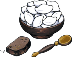 food & dumplings free transparent png image.