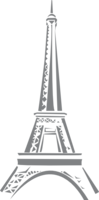 architecture & Eiffel Tower free transparent png image.