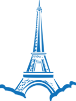 architecture & Eiffel Tower free transparent png image.