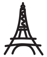 architecture & Eiffel Tower free transparent png image.