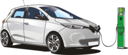 transport & Electric car free transparent png image.