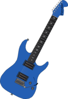 objects & Electric guitar free transparent png image.