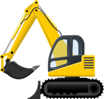 technic & Excavator free transparent png image.