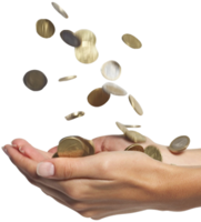 objects & Falling money free transparent png image.