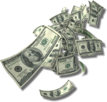 objects & Falling money free transparent png image.