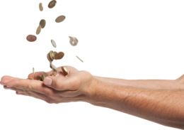 objects & Falling money free transparent png image.