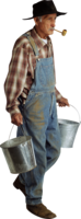 people & Farmer free transparent png image.