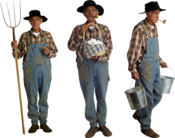 people & Farmer free transparent png image.