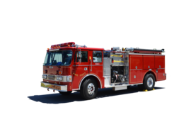 cars & Fire truck free transparent png image.