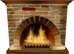 furniture & fireplace free transparent png image.