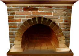 furniture & fireplace free transparent png image.