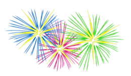 holidays & Fireworks free transparent png image.