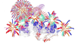 holidays & Fireworks free transparent png image.