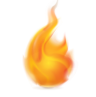 nature & Flame free transparent png image.