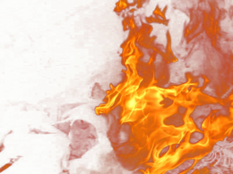 nature & Flame free transparent png image.