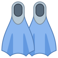 sport & Flippers free transparent png image.