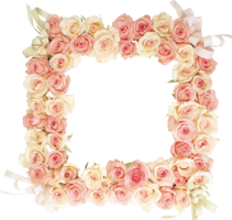 flowers & Floral frame free transparent png image.