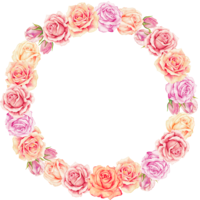 flowers & Floral frame free transparent png image.