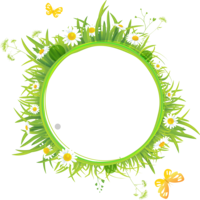 flowers & floral frame free transparent png image.